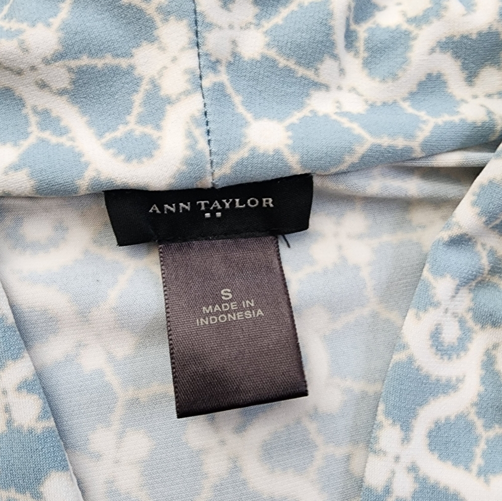 Ann Taylor Patterned Ruched Top - image 4